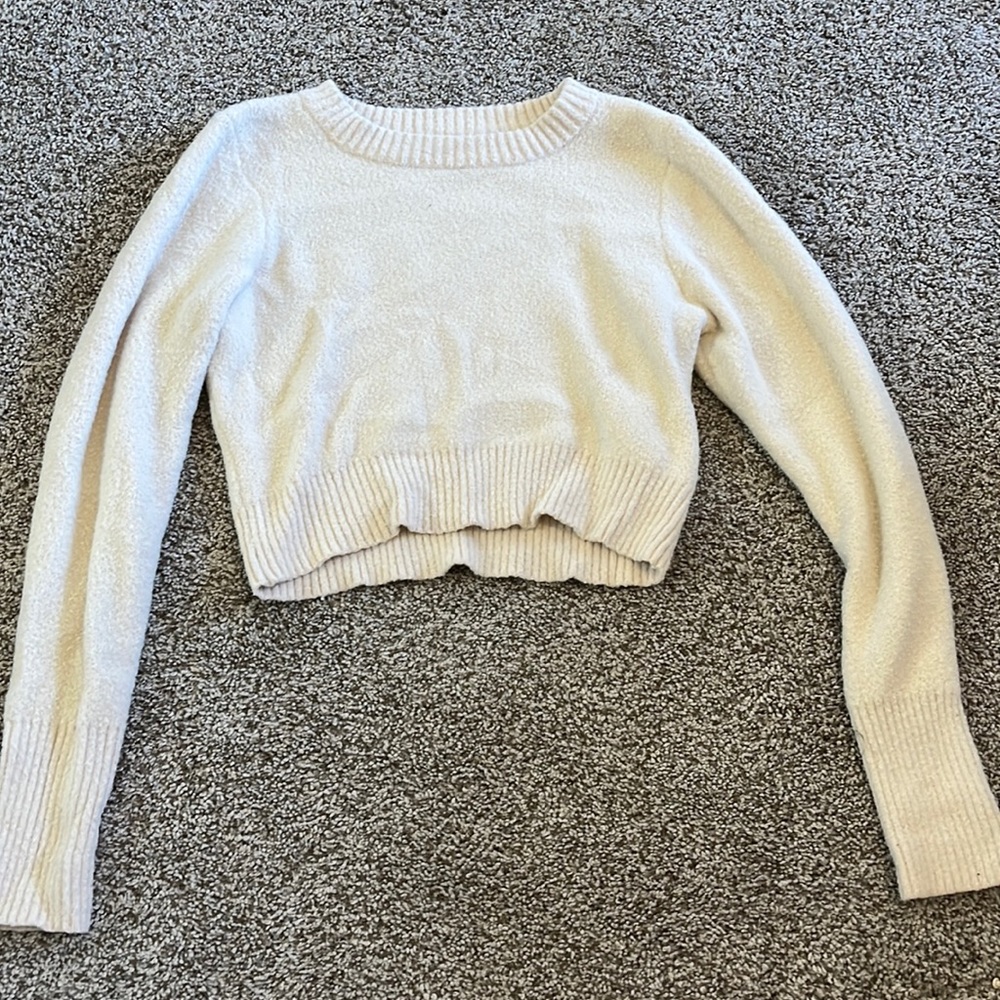 Altar’d state fleece cropped sweater